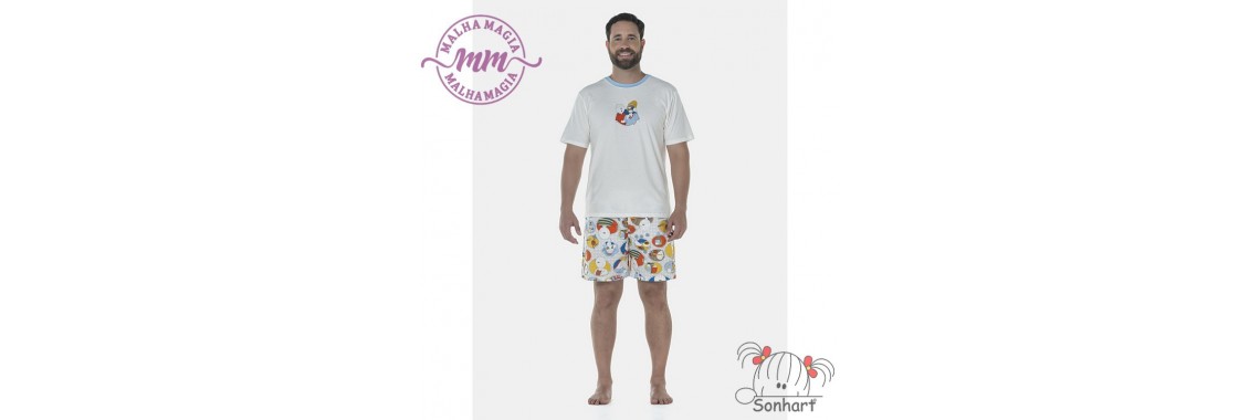 Malha Magia Sonhart Pijamas Abertura 010
